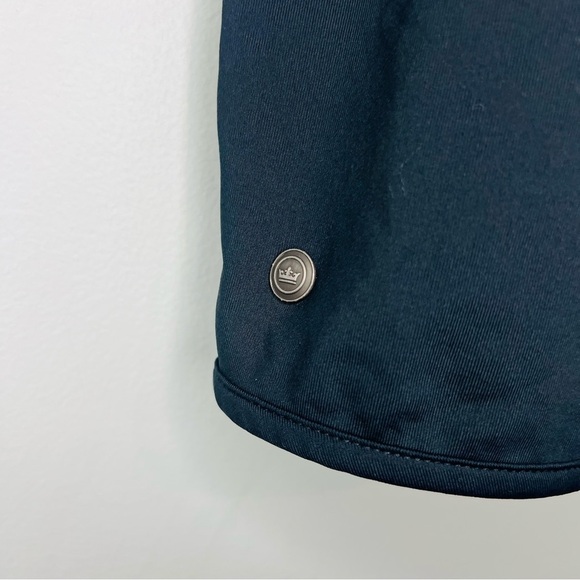 Peter Millar Black Perth Performance Quarter Zip Sweatshirt S - Picture 4 of 8